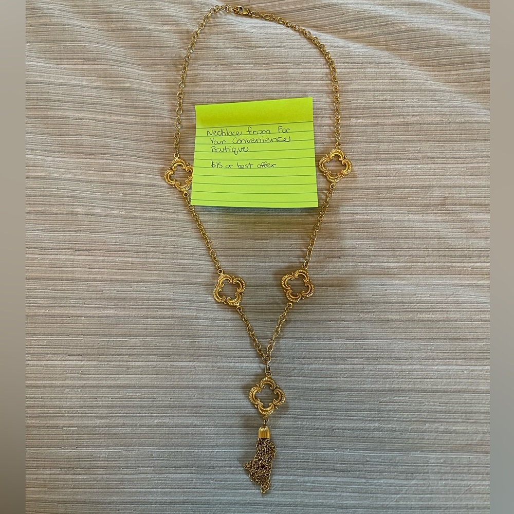 Gold Boutique Necklace